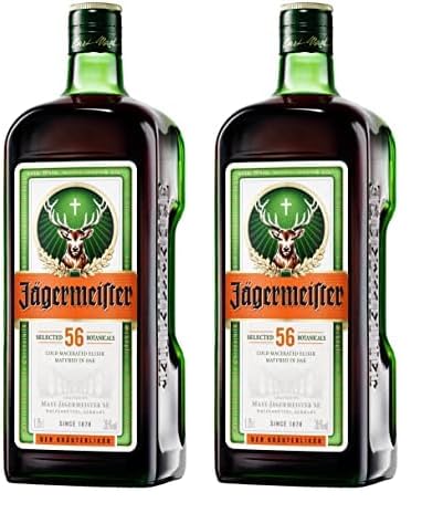 Jagermeister Botella - 1750 ml (Paquete de 2)