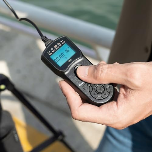 Image of JJC Intervalometer Timer Remote Shutter Release Time Laspe for Panasonic ZS99 /TZ99 S9 and G100D Cameras, for Long-Exposure Timer Shooting Photography
