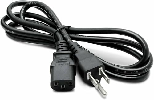 duskhoot AC Cord for Charging Vizio E-Series & M-Series 20', 22', 24', 26', 28', 29', 32', 37', 39', 40', 42', 47' 50', 55', 65' & 70' inch 1080p HD LED LCD TV HDTV Power Supply