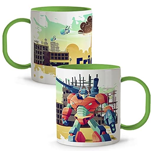 LolaPix Taza plastico personalizada. Taza Plastico Infantil Personalizada. Vaso Infantil Personalizado Duro. Tazas Personalizadas con Nombre SIN BPA. 5 COLORES a ELEGIR. Robot | Ya disponible en tu tienda friki favorita! En mundofriki.es!