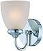 Craftmade 26101-CH Spencer Vanity Wall Sconce Lighting, 1-Light, 100 Watts, Chrome (5"W x 9"H)