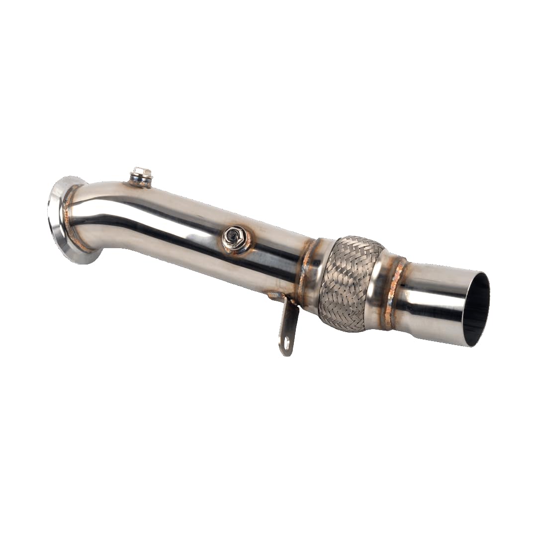 Exhaust Pipes For BMW N55 3.0L，2010-2014 535i & 535ix F10 F11；2010-2014 535i GT & 535ix F07；2012-2015 640i/640ix F06 F12 F13 Coupe & Convertible；2013-