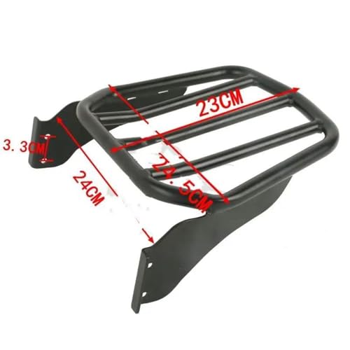Soporte de equipaje para Harley Davidson Fat Boy con base rígida 2