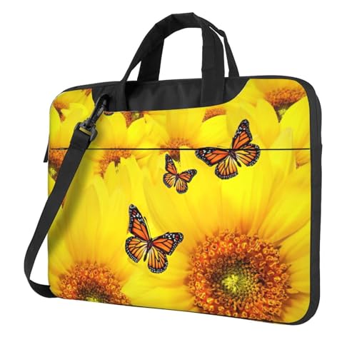 OAZCVBNN ���F���� �� �v�����g ���\���b�v�g�b�v�o�b�O �X�^�C���b�V���ȃm�[�g�p�\�R���P�[�X ���b�Z���W���[�V�����_�[�u���[�t�P�[�X�I�v�V�����t��, �u���b�N///�z���C�g, 14 inch