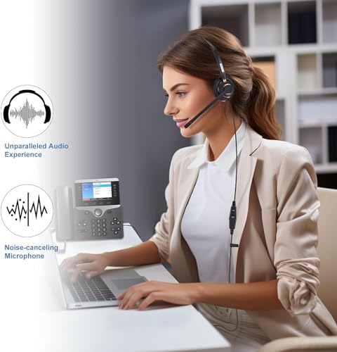 Casque antibruit Cisco résolvant les problèmes d'écho sur téléphone fixe - 6