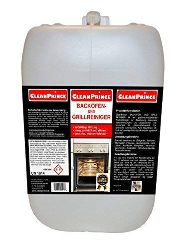 5 Liter Kanister Backofenreiniger und Grillreiniger Konzentrat Fett Öl eingebrannte Lebensmittel Ofen reinigen Reiniger Backofen Herd