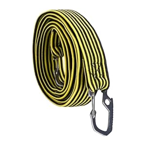 Ddujbtp Elastischer Gepäck-Befestigungsgurt Gelb-Schwarz