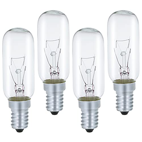 GMY Ampoule Pour Hotte Aspirante 40W 230V E14 2700K Blanc Chaud Dimmable Pack de 4