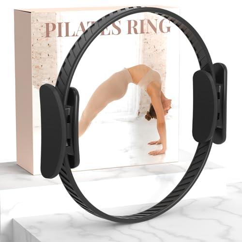 JKSHMYT Pilates Ring, Pilates Equipment- 14.5" Home Pilates,Starter Sets,Better me Essentials Magic Pilates for Workouts