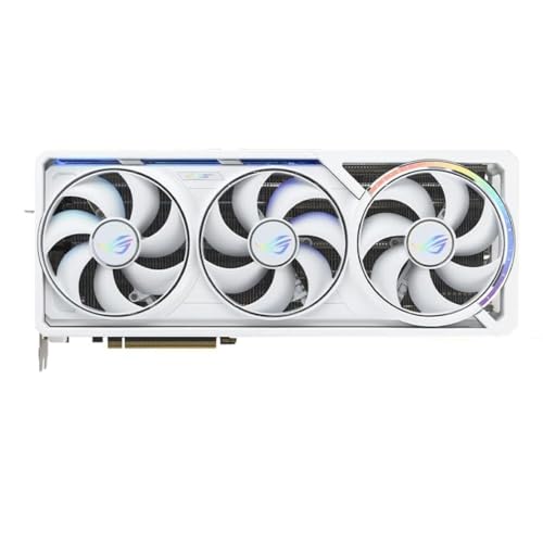 Image of ASUS ROG Astral GeForce RTX 5090 White OC Edition GPU, 32GB GDDR7, 3352 AI Tops, DLSS 4, 512-bit, DP 2.1b x3, HDMI 2.1b x2, AI Content Creation, LLM Inference, with GPU Holder