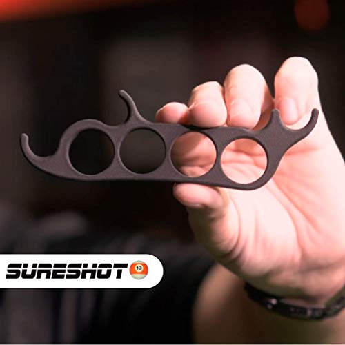 Sureshot Billiard Mechanical Bridge for Billiards, Hand Held Pool Bridge, Billiards Pool Cue Accessory, The First Ever Handheld Snooker Accessory That Perfects Every Shot!