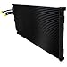 Kool Vue A/C Condenser Compatible with Chevrolet S10 1994-2004, Blazer 1995-2005, GMC Envoy 2002-2005, Sonoma 2.2L, 4.2L, 4.3L, 5.3L