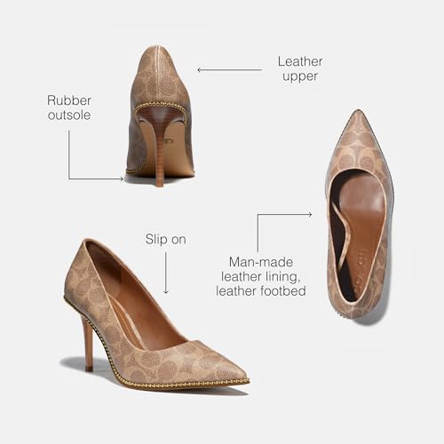 Image of Coach 85 mm Waverly Pump with Beadchain