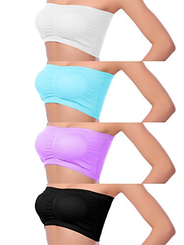 Keriber - Sujetador básico - para Mujer Negro Set B X-Large