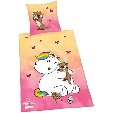 Pummeleinhorn Reversible Bedding Set for Kids Cover