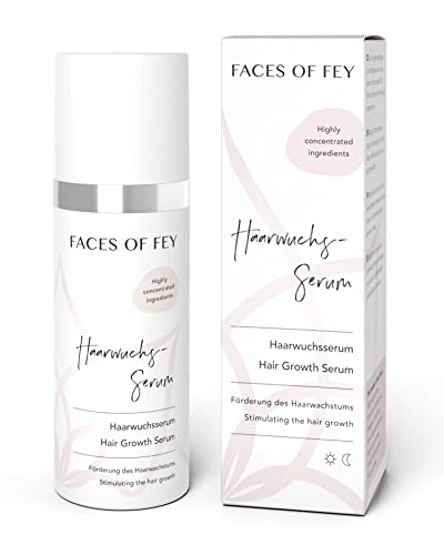 Haarwachstum Serum FACES OF FEY gegen Haarausfall bei Frauen und