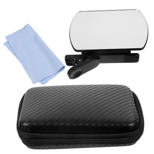 Mikikit 1 Set Reflection Clip for Phone Camera Mirror Reflection Clip Kit Phone Accessory Mirror Reflection for Phone Camera Cell Phone Selfie Reflector Telephone Travel Abs Lens