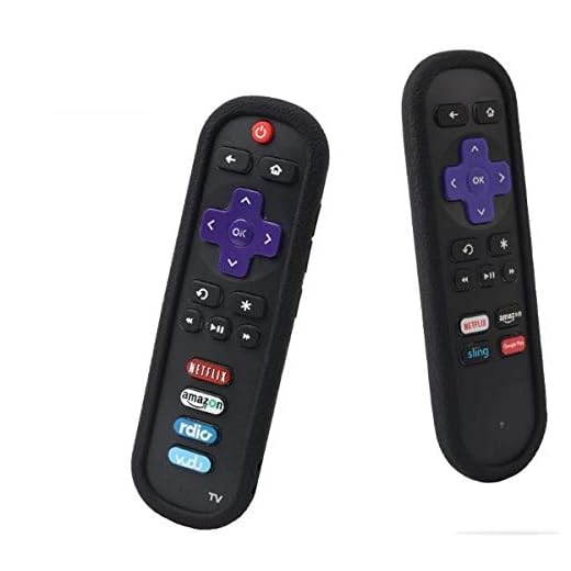 TCL Roku RC280 Remote Case SIKAI Silicone Shockproof Protective Cover for Roku 3600R / TCL Roku RC280 TV Remote [RoHS Tested Material] Skin-Friendly Anti-Lost with Remote Loop (Black)