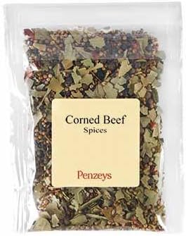 Corned Beef Spices By Penzeys Spices 2.3 oz 3/4 cup bag (Pack of 1)