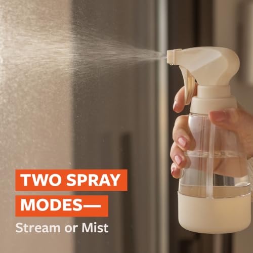 Image of Full Circle 10 Oz Glass Spray Bottle, Dual-Mode Nozzle, Refillable