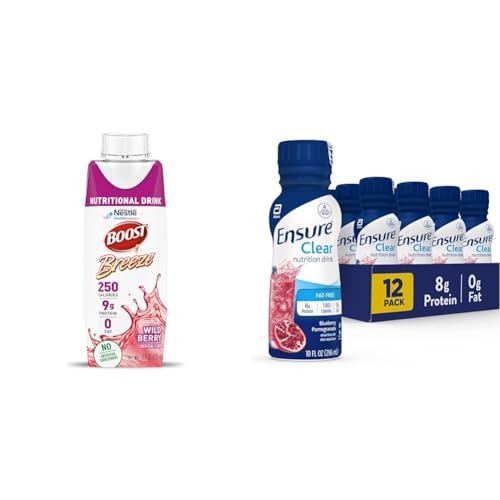 Bebida nutricional BOOST Breeze Clear sabor frutos rojos miniatura 1