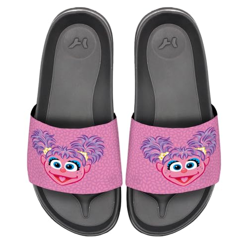 Popfunk Sesame Street Abby Face Unisex Adult Slides Sandals Officially Licensed Hypd Slydr Switch™
