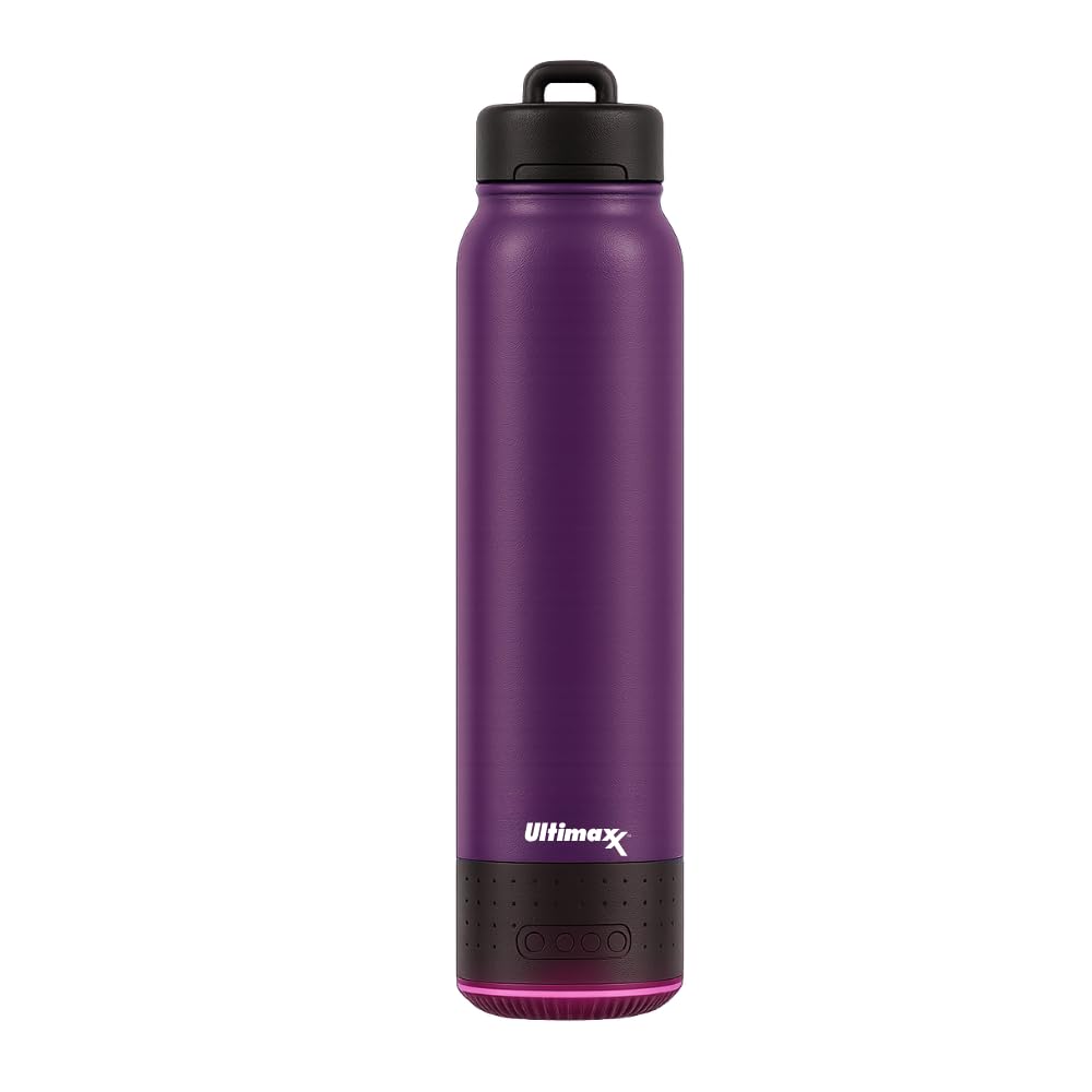 Amazon.com: Ultimaxx Vacuum Insulated Premium Water Bottle with