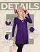Popana Long Sleeve Tunic Top Shirts Women, Flowy Dressy Loose Fit Tops Womens Tunics Tees Long Sleeve Shirt for Leggings Eggplant