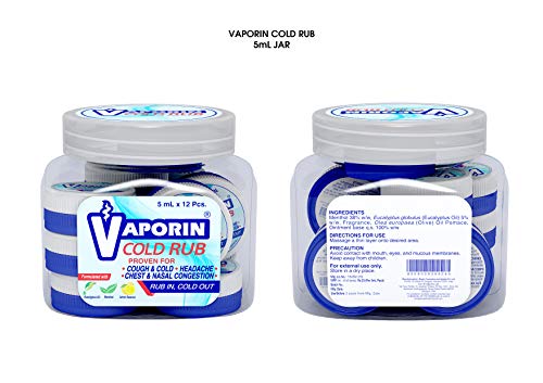 Image of Vaporin Coldrub - 5mL (Pack of 12)