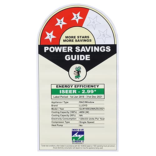 Image of Lloyd Havells 1.5 Ton 3 Star Window AC (GLW18B32WAZS) (White)