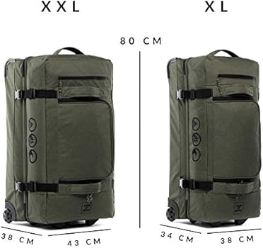 Dakine Split Roller 85L carbon Trolley Reistas
