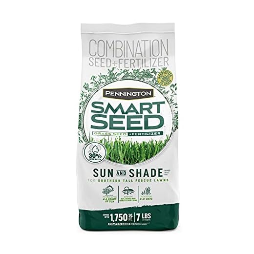 Pennington Smart Seed Sun and Shade Tall Fescue Grass Seed Mix for Southern Lawns 7 lb
