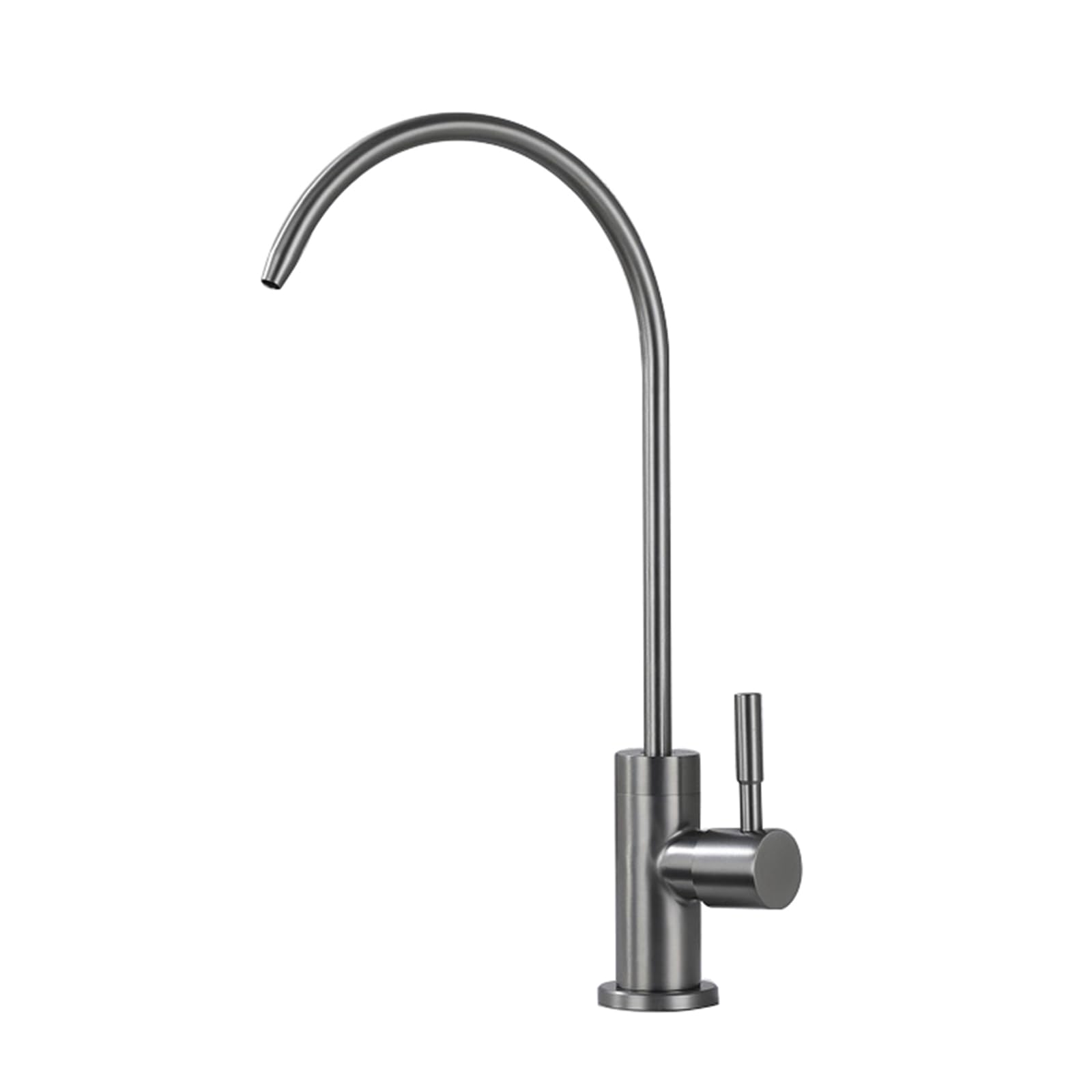 Robinet d'évier de cuisine design gris pour rénovation moderne