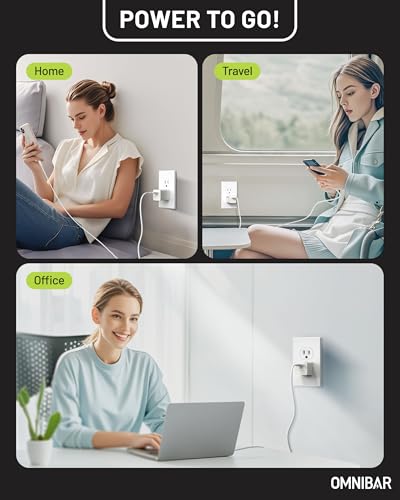 Image of 30W USB C Charger 2-Pack with 4FT Cable, GaN PD PPS Fast Charger | Travel-ready, Pocket-size design, Efficient heat management, Compatible with iPhone 17 /16 /15, Galaxy S26 /S25, iPad, AirPods 4