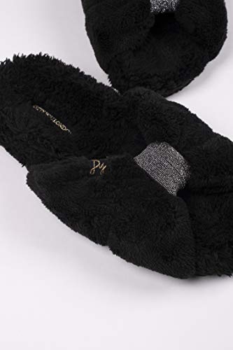 London Women's Footwear Slider Slipper - Ava Black2