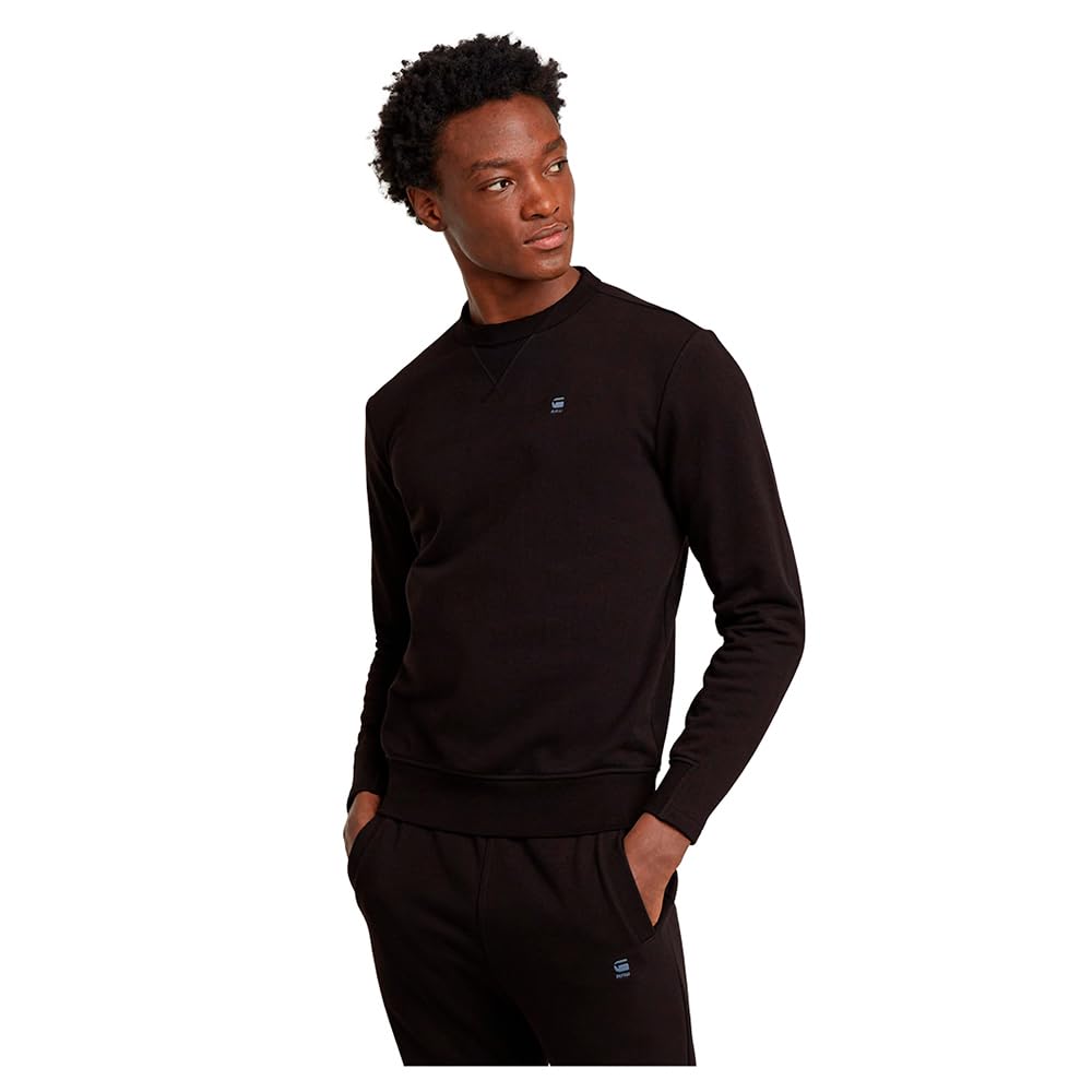 G-Star Men's Nifous Sweater, Black (dk black D25121-D566-6484), XL