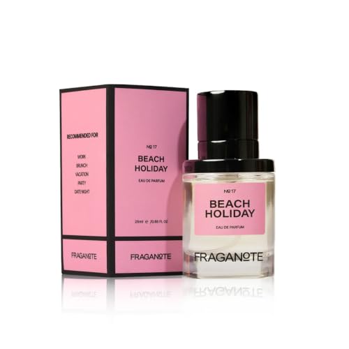 Image of Fraganote Beach Holiday Perfume for Women (25 ml) | Floral Fruity Fragrance | Blend of Floral and Fruity notes | Perfect for Office, Brunch, Vacations | Ideal Gift for Women