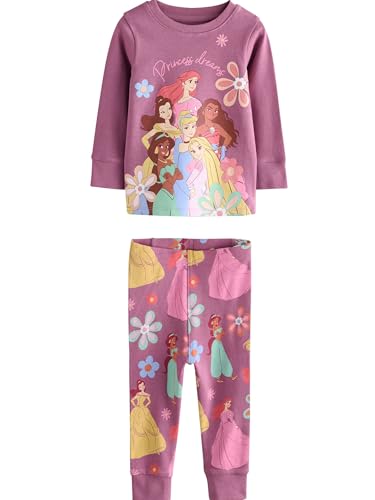 NEXT Niñas Pijama abrigado con Estampado de Princesa de Disney