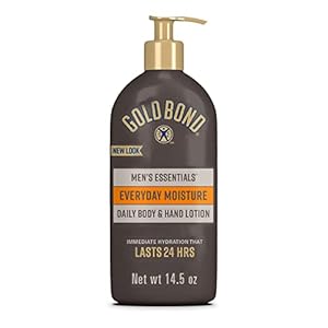 Gold Bond Males’s Necessities On a regular basis Moisture Every day Physique & Hand Lotion, With Vitamin C