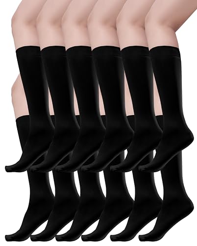 Chaussettes femme nylon 80 denier TRIFOLIUM idéales sous un pantalon de bureau