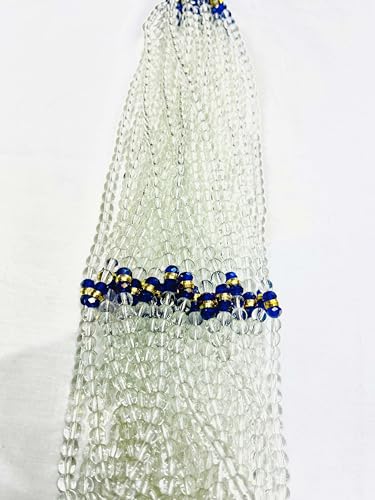 Image of Crystal White Premium Tasbeeh 8MM Tasbih Beads 100 (Dana) Dozen(12pc) Misbaha