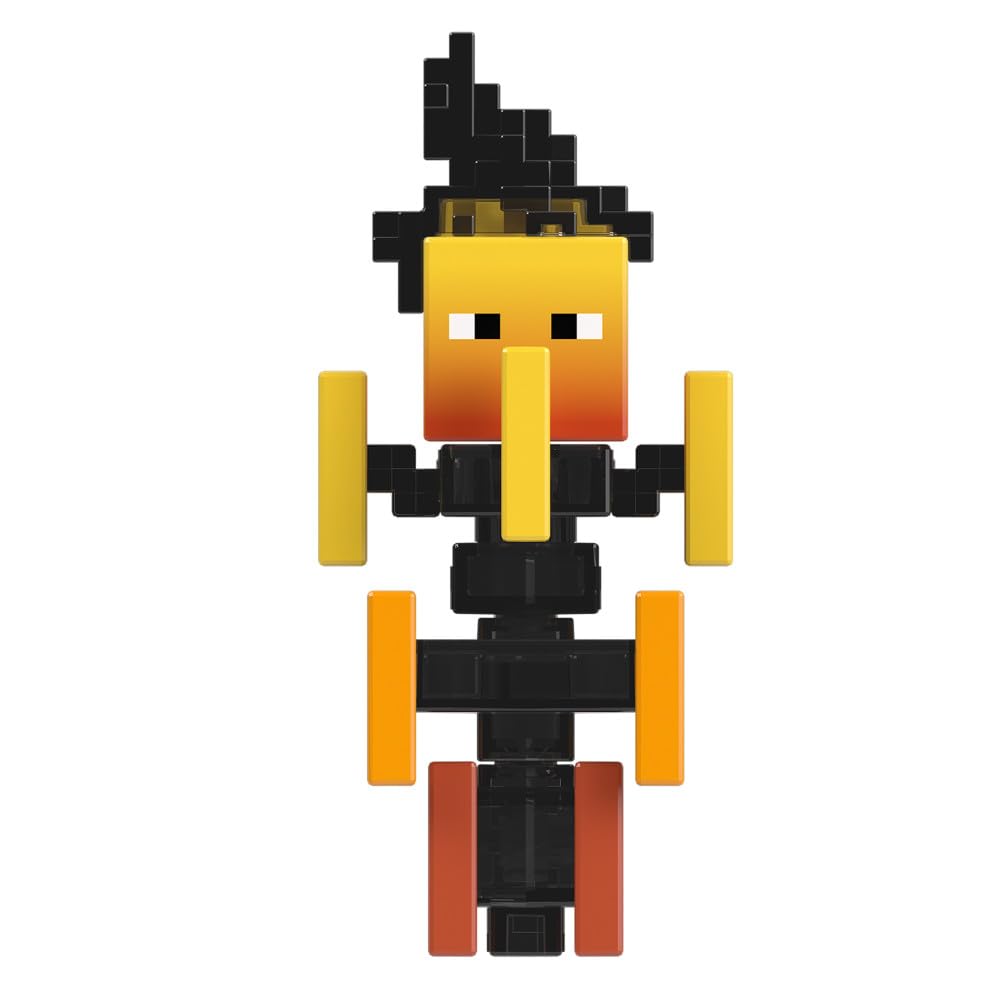 Minecraft 3.25'' Figures - Blaze, Multi-coloured, 8,3 cm