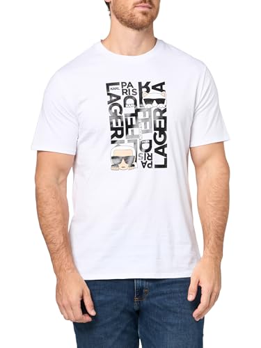 KARL LAGERFELD Men's Pullover Short Sleeve Choupette T-Shirt