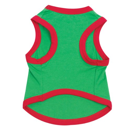 Chien Père Noël pull vert grande taille pour éviter le froid hivernal - 2