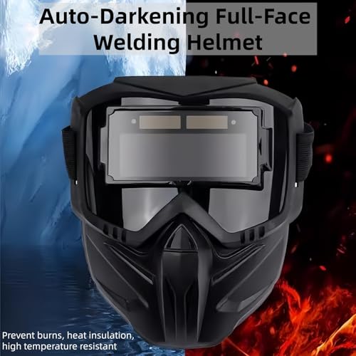 Welding Helmet with Detachable Face Shield
