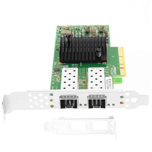 Image of Vogzone 10GbE NIC Card for Mellanox MCX4121A-XCAT, PCIe 3.0 x8 10Gb Ethernet NIC with Mellanox ConnectX-4 Chipset, Dual SFP+ Network Card Support RDMA