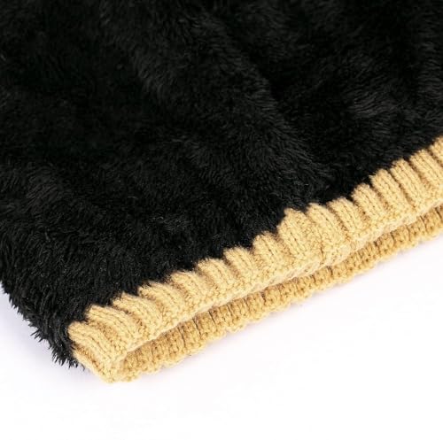 Image of DENIMHOLIC Winter Cap for Men & Women, Beanie Cap for Men Woolen Cap for Men & Women, Beanie Cap for Women