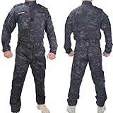 Kecrotac Tactical Military Camo BDU Uniform Set für Männer...