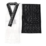 半襦袢 うそつき 襦袢 日本製 [なごみや] レース 半襦袢 レース 半衿付き 肌襦袢 襦袢袖 衣紋抜き付 レディース L 桜_青