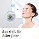 Bosch Staubsauger beutellos Serie 6 BGC41X36, Bodenstaubsauger, ideal für Allergiker, Hygiene-Filter, Bodendüse für Parkett, Teppich, Fliesen, Starke Saugleistung, leise, 700 W, blau